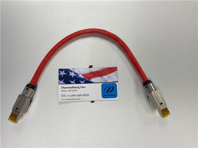 SERCOS III PATCH CABLE RJ45 12"